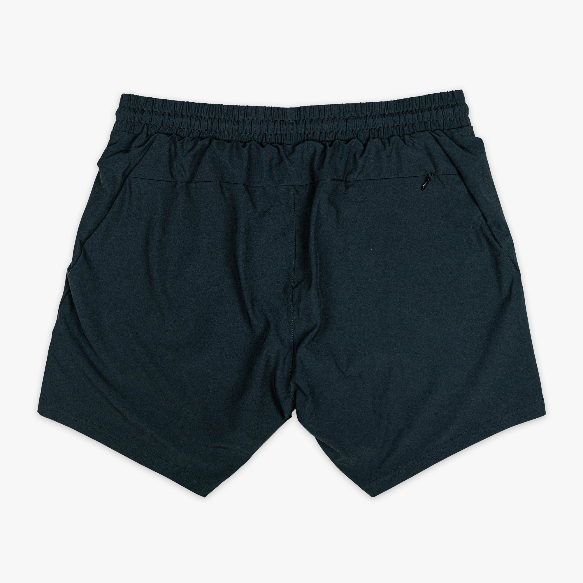 Pro Series Shorts V2 Black/White Baseball Athletic Shorts - 5 Inch Inseam