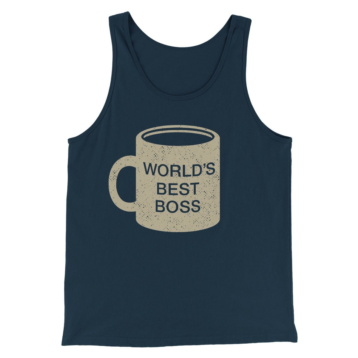 World's Best Boss Unisex Tank Top - Combed Ring-Spun Cotton Modern Fit