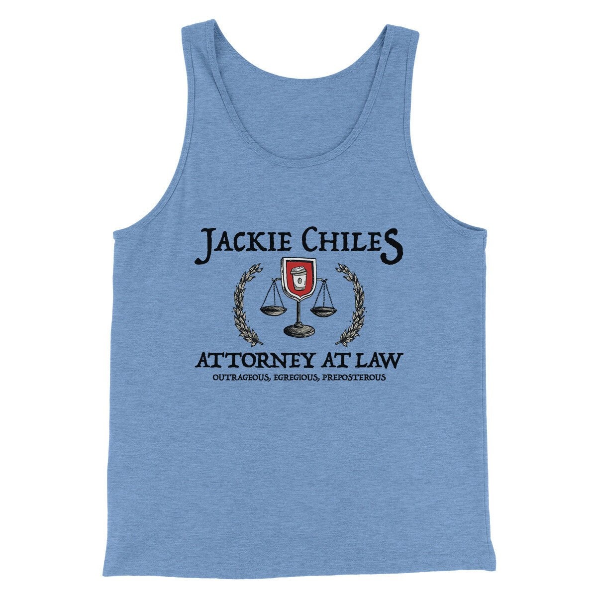 Jackie Chiles Attorney At Law Men Unisex Tank Top Combed Cotton